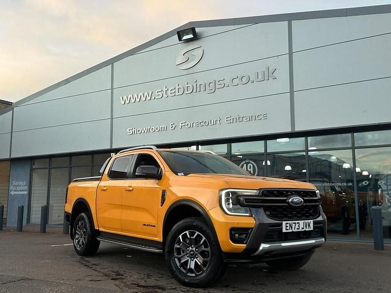 Orange Used 2024 Ford Ranger Wildtrack Pickup | £35,058 - Image 1/3