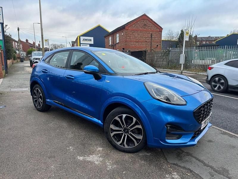 Usado Ford Puma ST-Line 125 HP (91 kW) 2022 Azul SUV