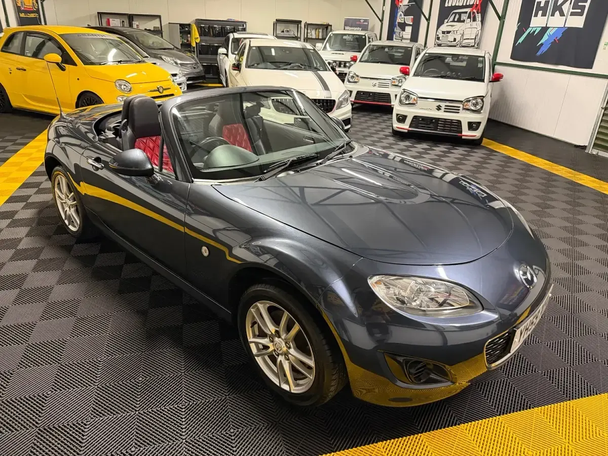 Used Mazda MX5 126 HP (92 kW) 2009 Grey Cabriolet