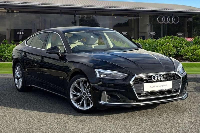 Black Used 2023 Audi A5 Sportback Sport Hatchback | £26,950 (Fair price) - Image 1/4