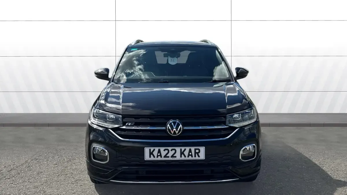 Used VW T-Cross R-line 110 HP (80 kW) 2022 Black SUV