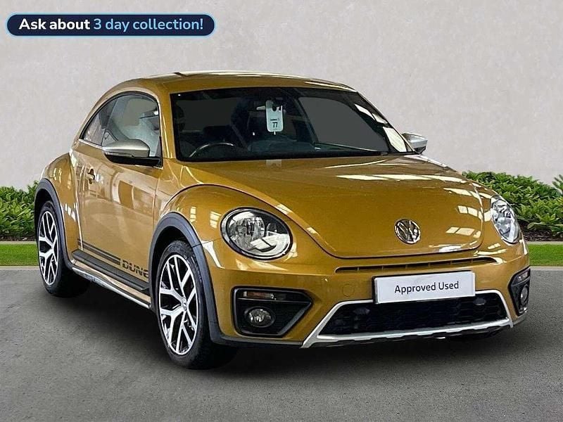 Yellow Used 2016 VW Beetle Dune Hatchback | £14,993 (Expensive) - Image 1/4
