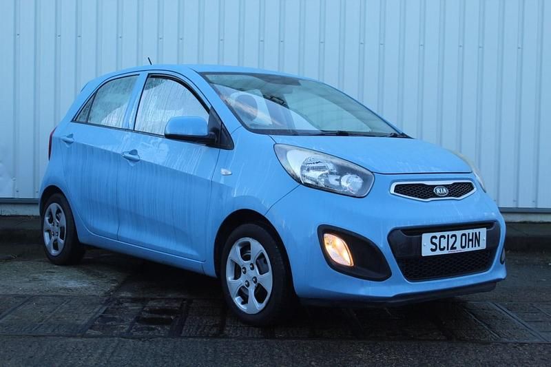 Used Kia Picanto Air 2012 Blue Hatchback