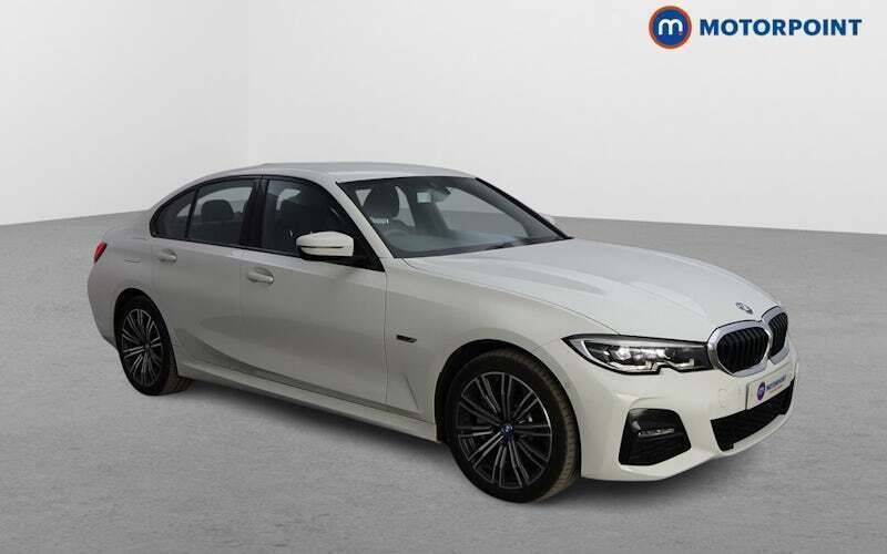 White Used 2022 BMW 330e M Sport Sedan | £19,999 (Fair price) - Image 1/4