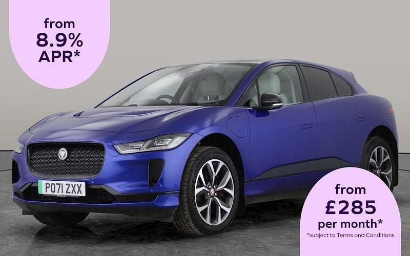 Blue Used 2021 Jaguar I-Pace SUV | £19,298 (Fair price) - Image 1/2