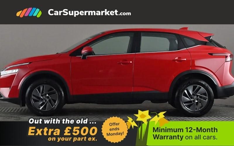 Used Nissan Qashqai Acenta Premium 140 HP (102 kW) 2022 Red SUV