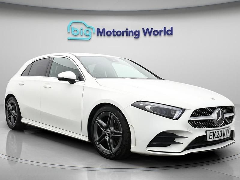 White Used 2020 Mercedes A180 AMG line Hatchback | £14,400 (Good price) - Image 1/4