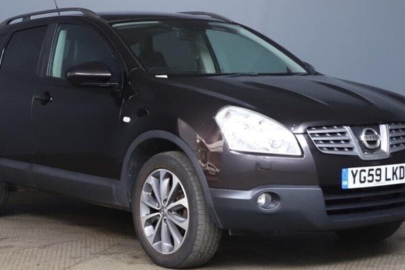 Black Used 2009 Nissan Qashqai Tekna SUV | £3,499 (Good price) - Image 1/1