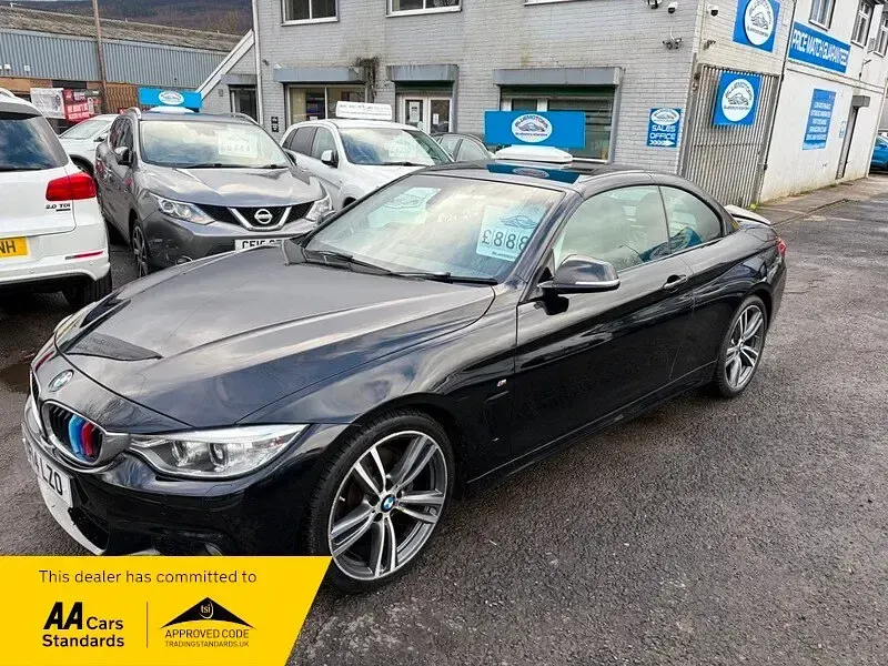 Used BMW 420 M Sport 2014 Black Cabriolet