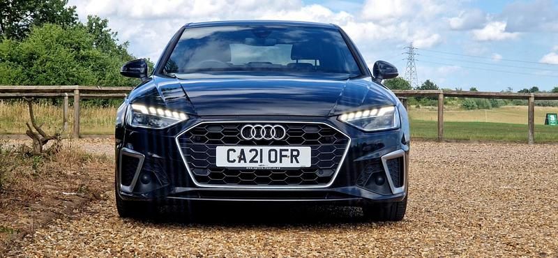 Black Used 2021 Audi A4 S-Line Sedan | £15,990 (Fair price) - Image 1/4