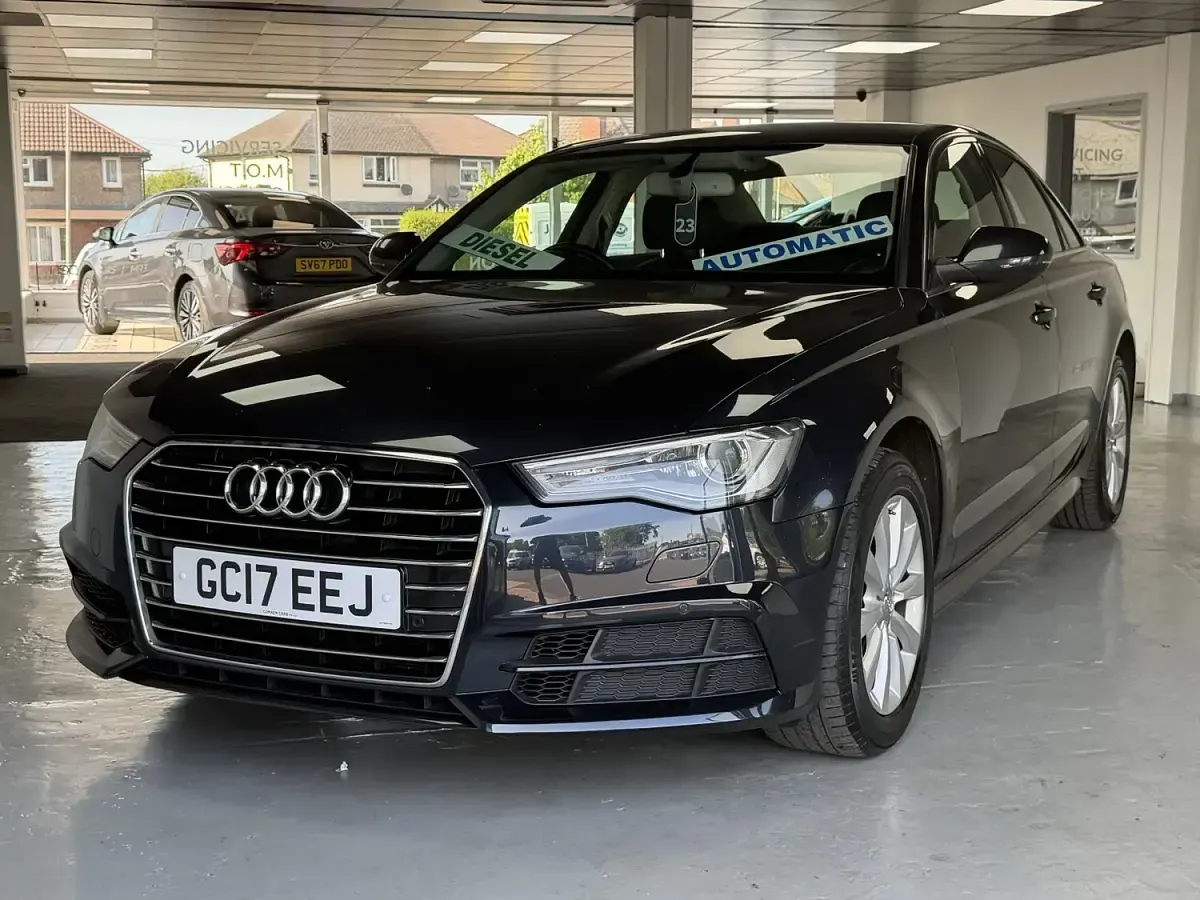 Used Audi A6 190 HP (139 kW) 2017 Blue Sedan