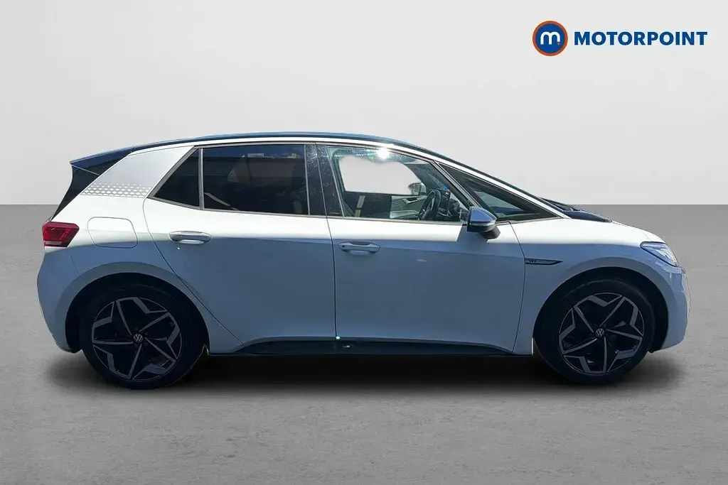 Used VW ID.3 Pro 150 kW (204 HP) 2020 White Hatchback