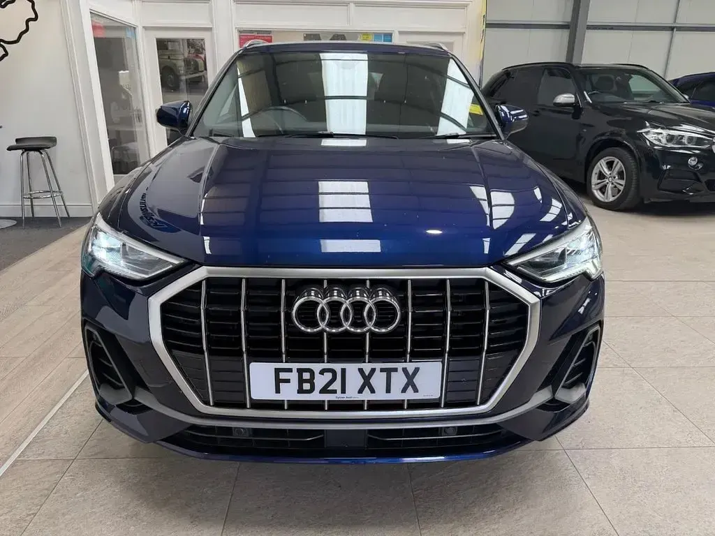 Used Audi Q3 S-Line 150 HP (110 kW) 2021 Blue SUV