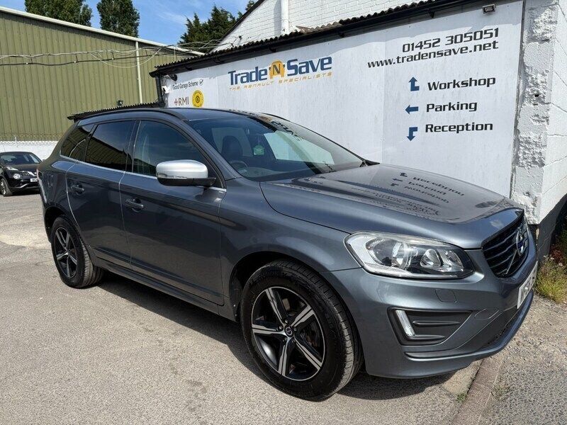 Grey Used 2016 Volvo XC60 R-Design SUV | £12,995 (Fair price) - Image 1/4