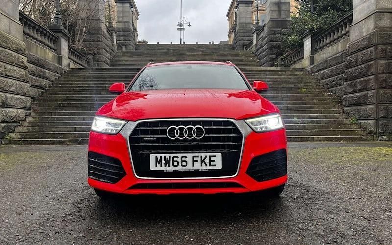 Used Audi Q3 S-line plus 184 HP (135 kW) 2016 Red SUV