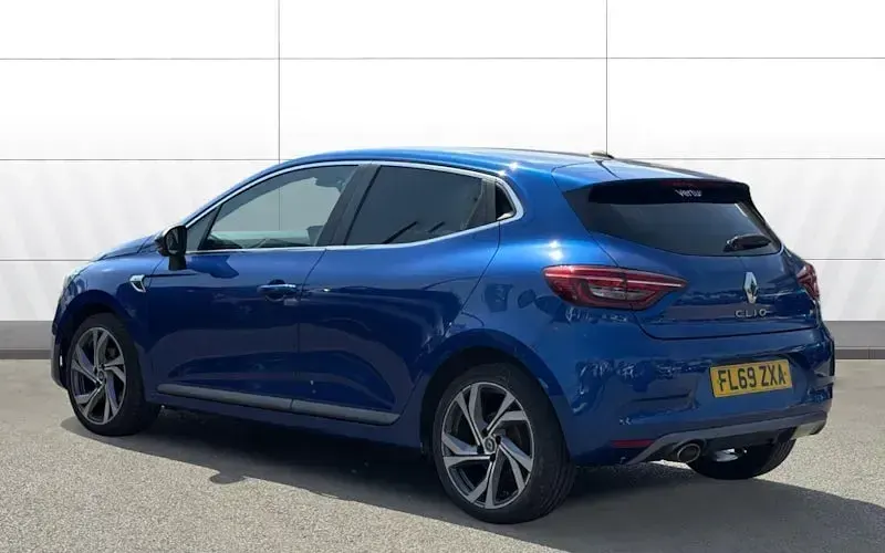 Used Renault Clio RS Line 131 HP (96 kW) 2019 Blue Hatchback