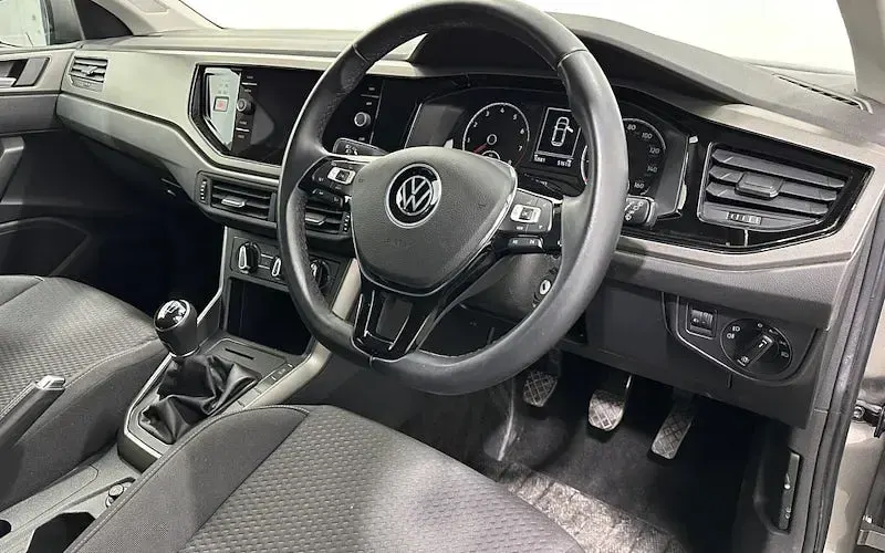 Used VW Polo Match 95 HP (69 kW) 2021 Grey Hatchback