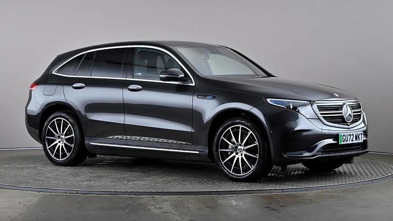 Used Mercedes EQC400 AMG line 300 kW (408 HP) 2022 Grey SUV