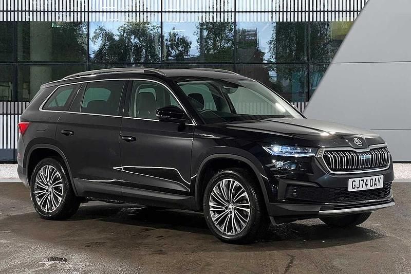 Used Skoda Kodiaq SE L Executive 110 HP (80 kW) 2024 Black magic pearl effect SUV