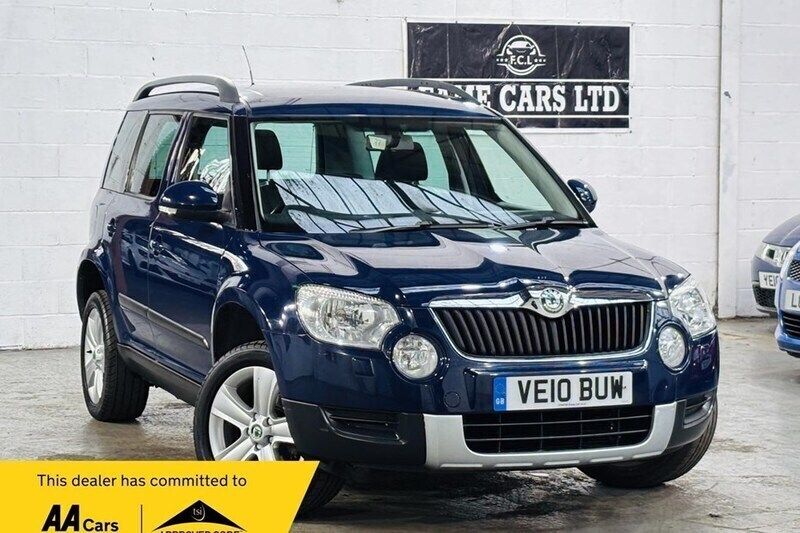 Blue Used 2010 Skoda Yeti SE SUV | £5,500 (Good price) - Image 1/1