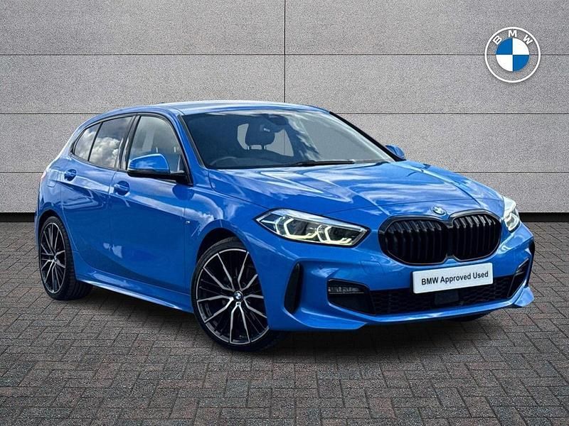 Used BMW 118 M Sport 150 HP (110 kW) 2020 Blue Hatchback