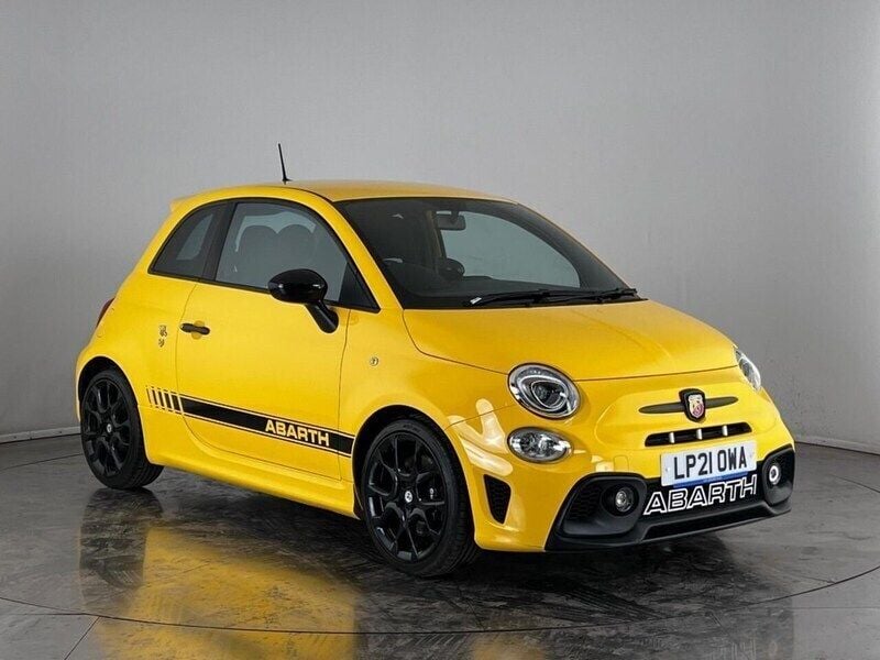 Yellow Used 2021 Abarth 595 Competizione Hatchback | £14,350 (Fair price) - Image 1/3