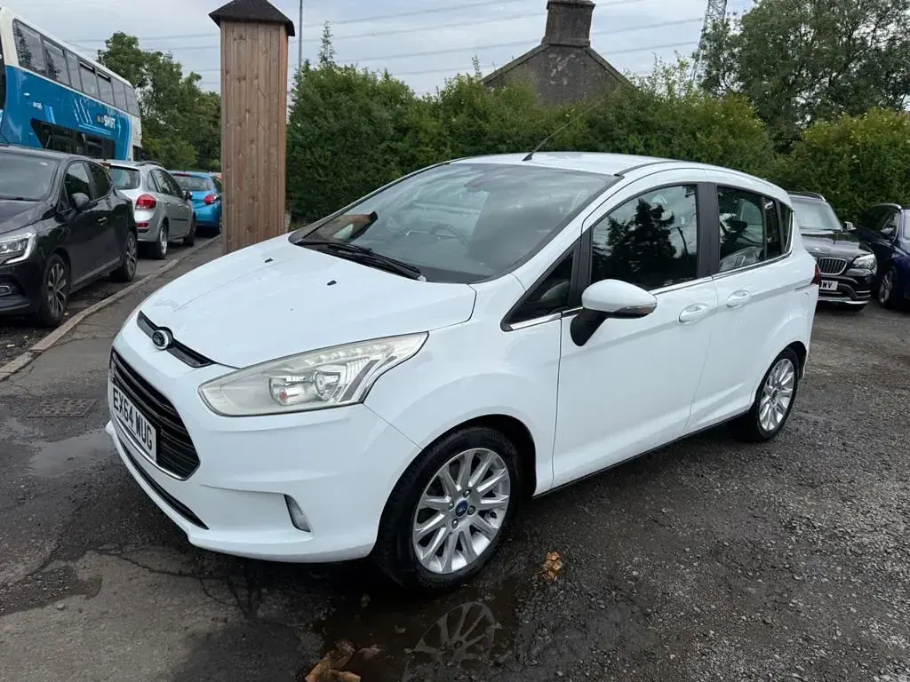 Used Ford B-MAX Titanium 95 HP (69 kW) 2014 White MPV