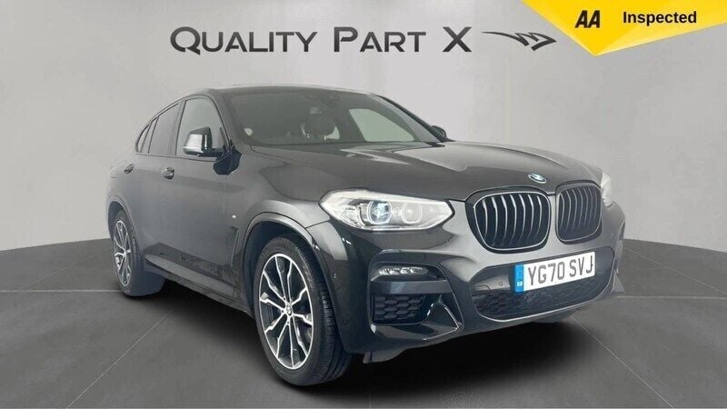 Black Used 2020 BMW X4 M Sport SUV | £24,300 (Super price) - Image 1/4