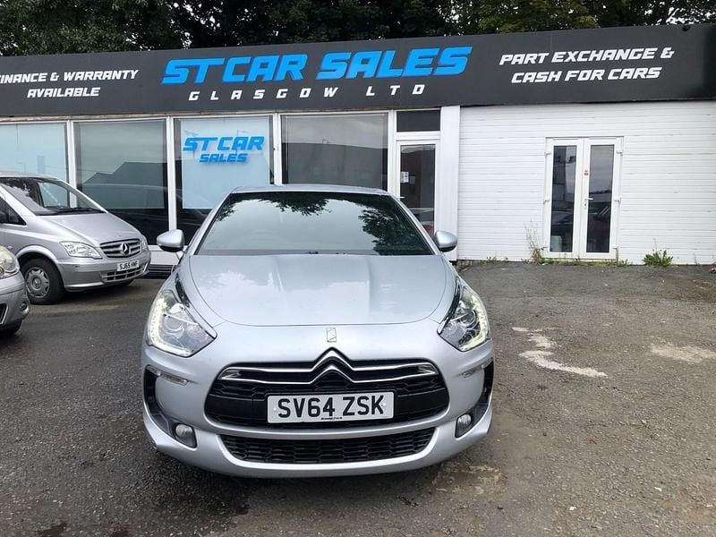 Silver Used 2014 Citroën DS5 Hatchback | £5,995 (Fair price) - Image 1/4