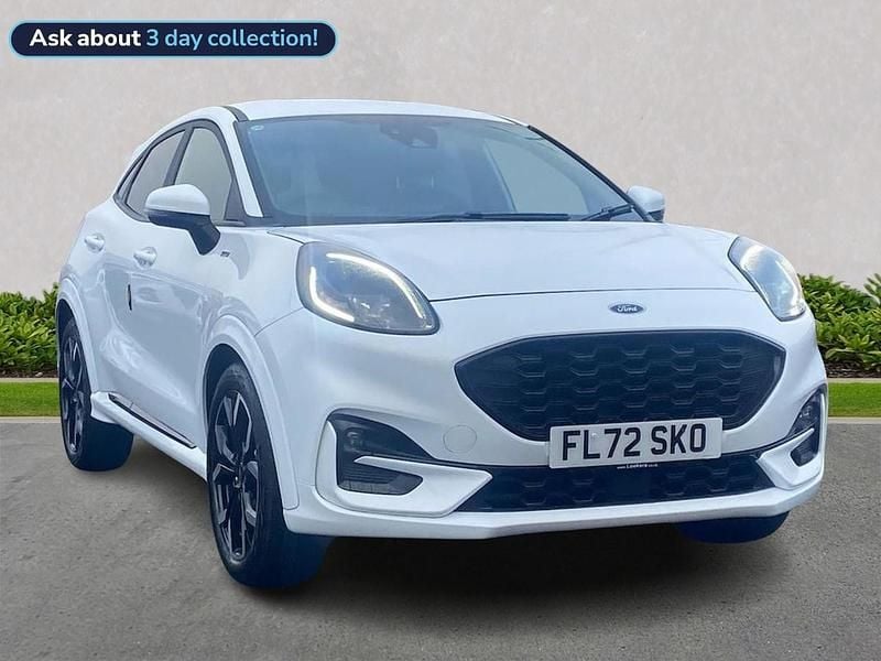 White Used 2022 Ford Puma ST-Line X Hatchback | £16,999 (Good price) - Image 1/4