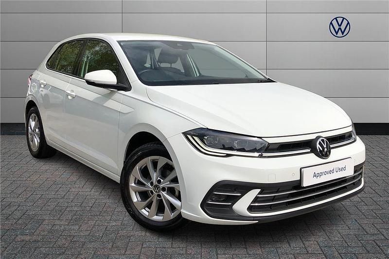 White Used 2023 VW Polo Style Hatchback | £16,249 (Fair price) - Image 1/4
