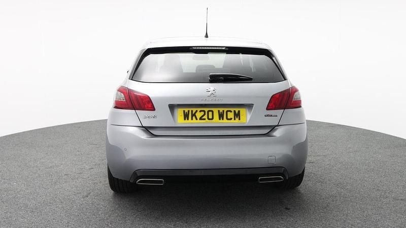 Grey Used 2020 Peugeot 308 GT-line Hatchback | £10,499 (Fair price) - Image 1/4