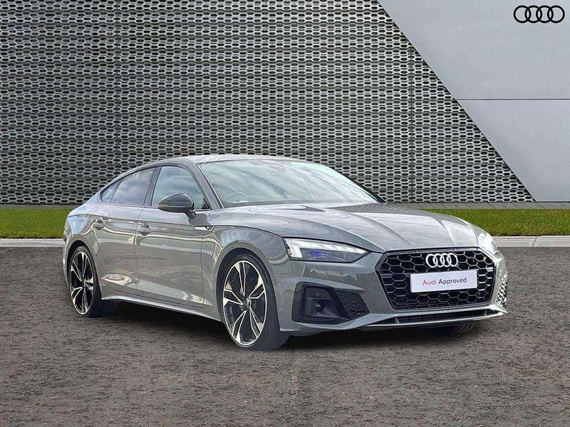 Grey Used 2021 Audi A5 Sportback Comfort Hatchback | £29,595 (Fair price) - Image 1/4