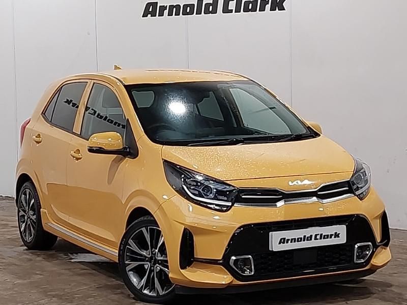 Used Kia Picanto GT-Line 67 HP (49 kW) 2023 Yellow Hatchback