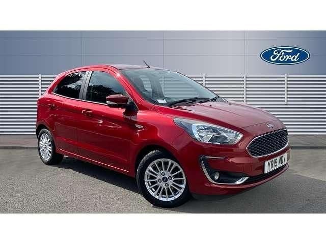 Red Used 2019 Ford Ka Plus Zetec Hatchback | £8,988 (Fair price) - Image 1/4