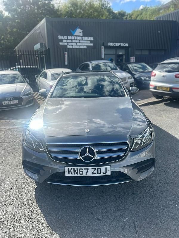 Grey Used 2017 Mercedes E200 AMG line Sedan | £14,250 (A bit pricey) - Image 1/4
