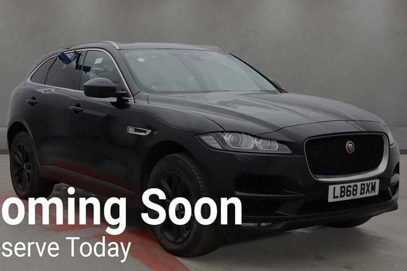 Black Used 2019 Jaguar F-Pace Portfolio SUV | £19,499 (Fair price) - Image 1/1