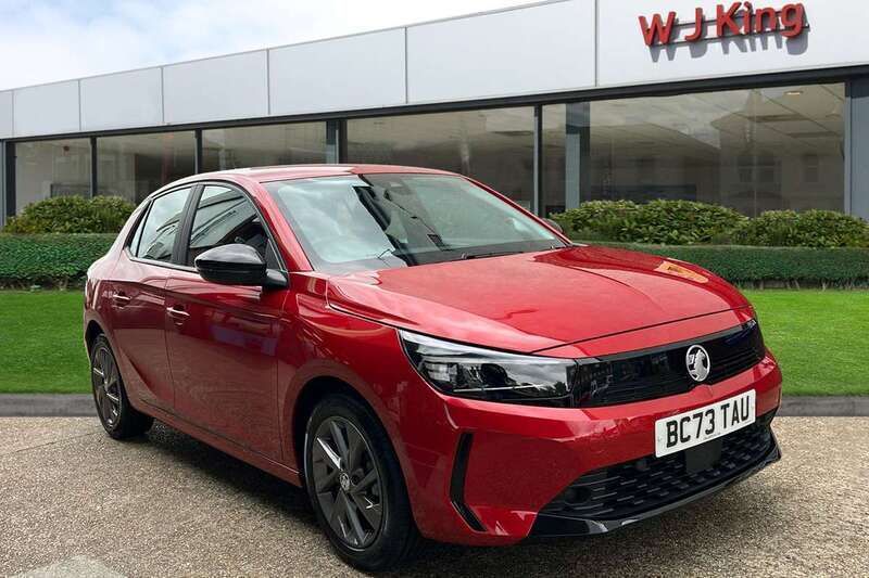 Red Used 2024 Vauxhall Corsa Design Edition Hatchback | £14,495 (Fair price) - Image 1/3