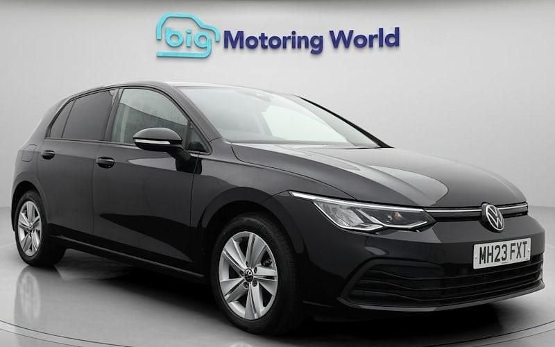 Black Used 2023 VW Golf VIII Life Hatchback | £18,300 (Fair price) - Image 1/4
