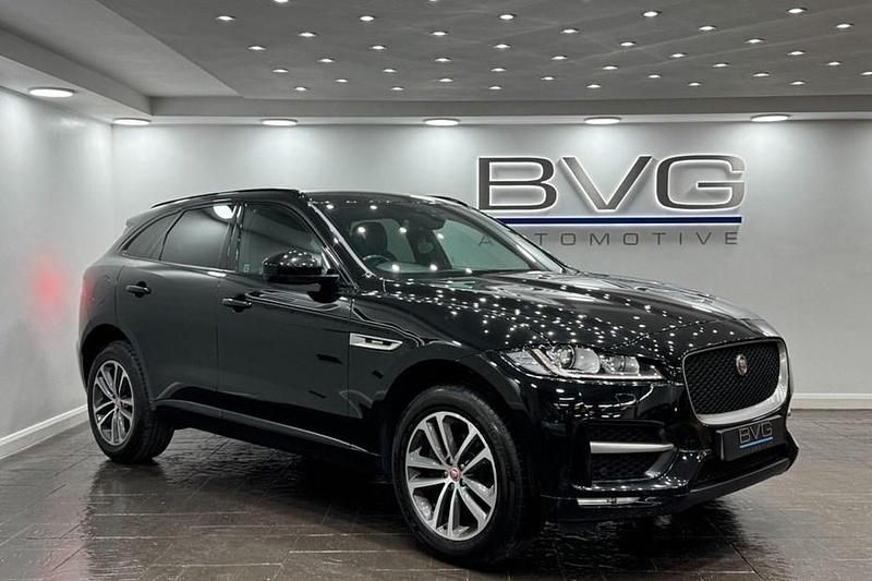 Used Jaguar F-Pace R-Sport 240 HP (176 kW) 2018 Black SUV