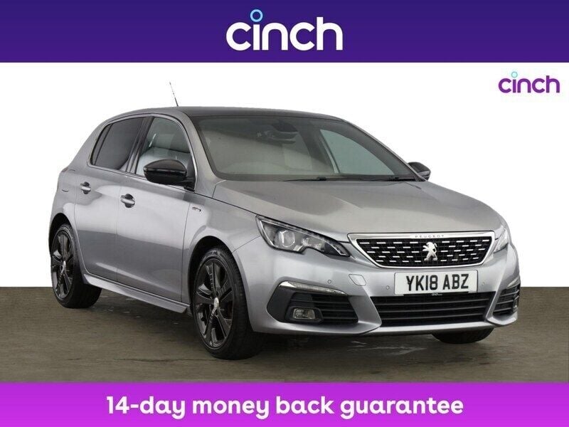 Grey Used 2018 Peugeot 308 GT-line Hatchback | £8,399 (Fair price) - Image 1/3