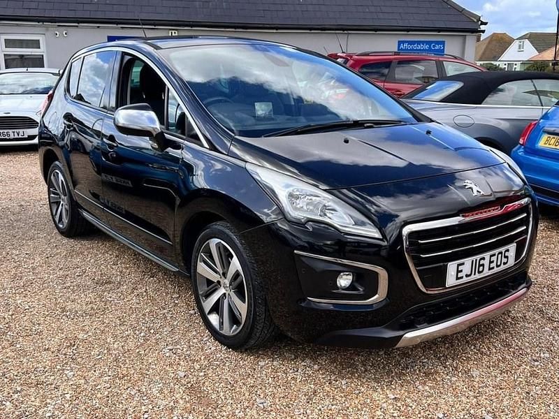 Used Peugeot 3008 Allure 120 HP (88 kW) 2016 Black SUV