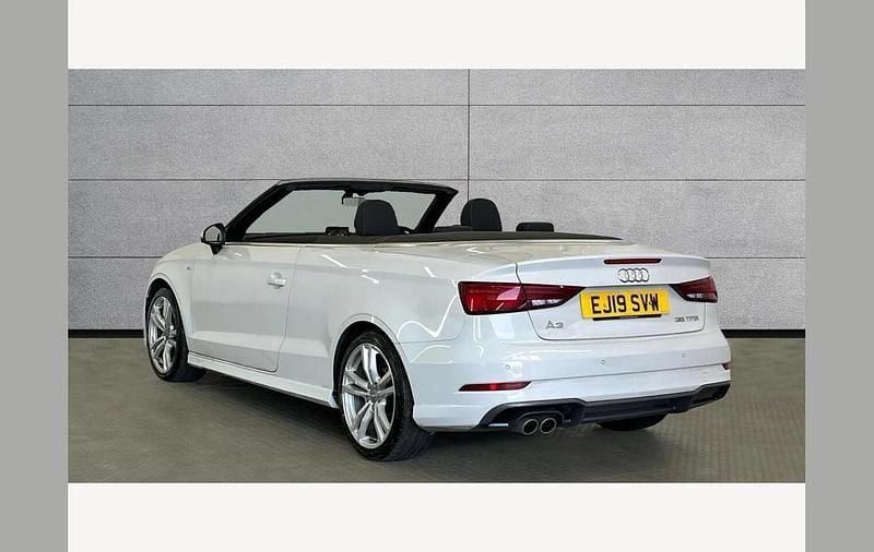 Used Audi A3 Cabriolet S-Line 147 HP (108 kW) 2019 White Cabriolet