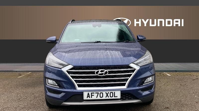 Used Hyundai Tucson Premium SE 186 HP (136 kW) 2020 Blue SUV