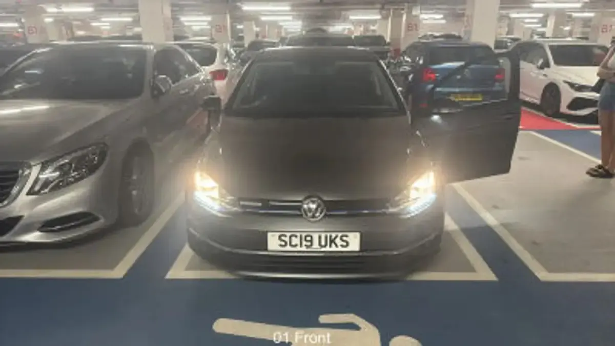 Used VW Golf VII Match 130 HP (95 kW) 2019 Grey Hatchback