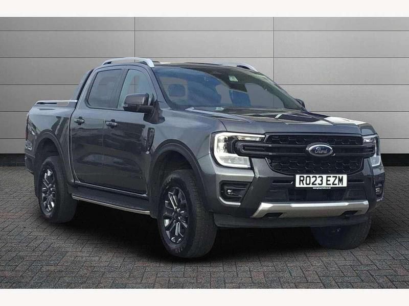 Grey Used 2023 Ford Ranger Wildtrack Pickup | £36,348 (Good price) - Image 1/3