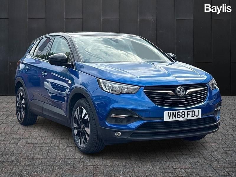 Blue Used 2019 Vauxhall Grandland X Design Edition SUV | £10,999 (Fair price) - Image 1/3