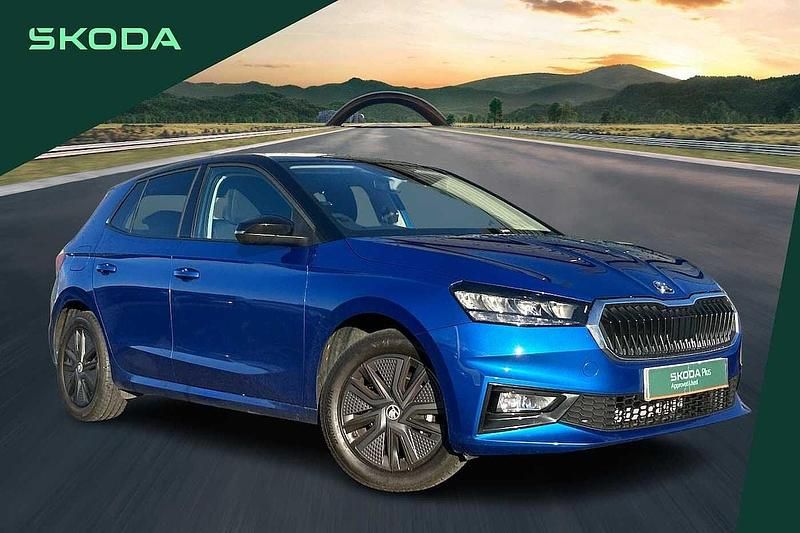 Blue Used 2025 Skoda Fabia Design Edition Hatchback | £16,899 (Fair price) - Image 1/4