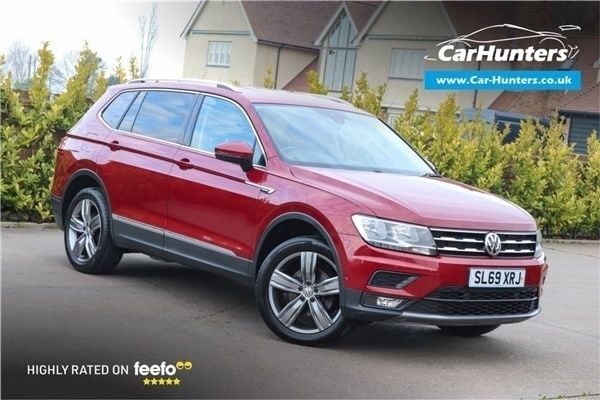 Red Used 2019 VW Tiguan Allspace Match SUV | £18,295 (Super price) - Image 1/4