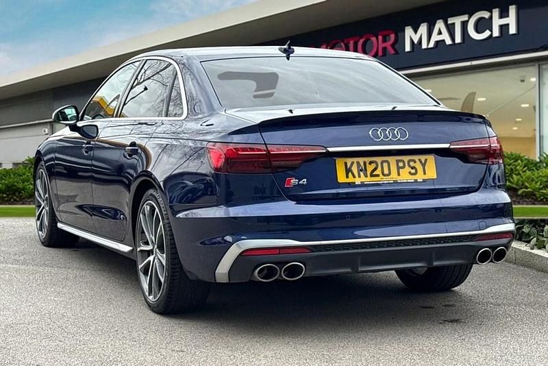 Used Audi S4 Advanced 347 HP (255 kW) 2020 Blue Sedan